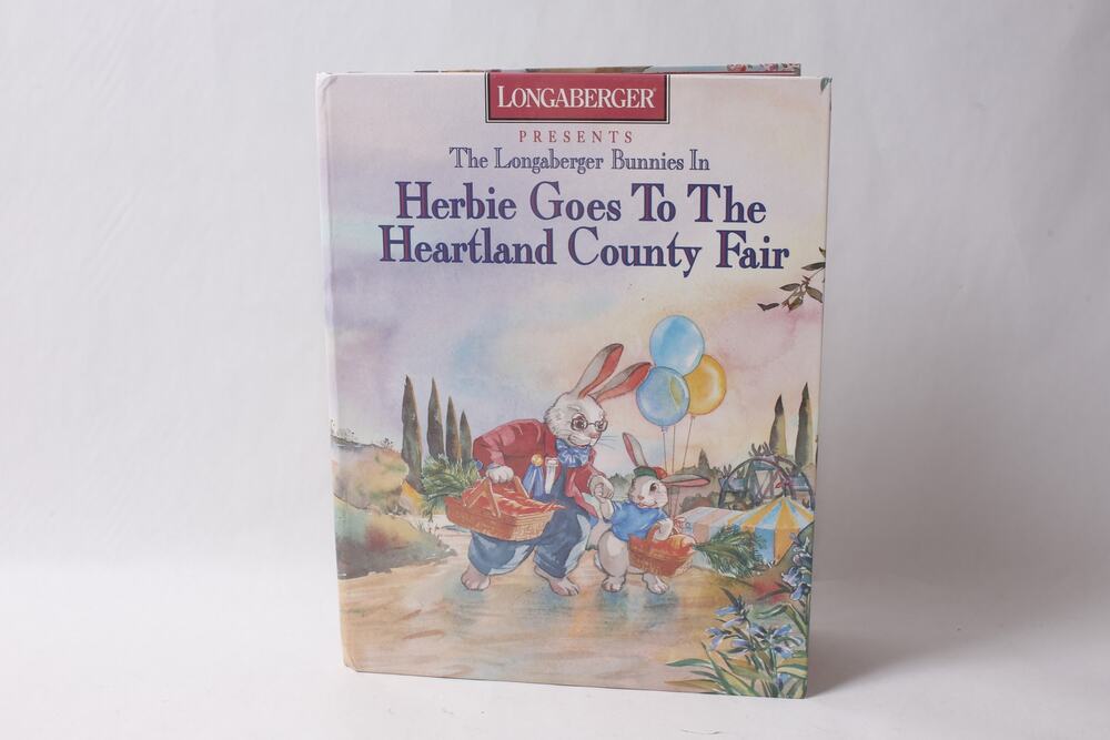 The Longaberger Bunnies Heartland County Fair 1994 Picture Book ~ 260828-WH 1348